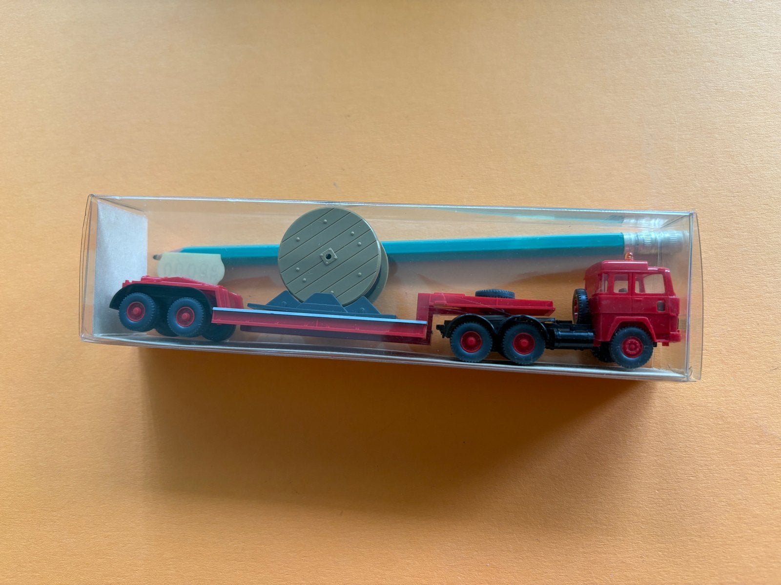 wiking	503	Maguris Truck Kabel rol	1/87	H0, Verzenden, Zo goed als nieuw, Bus of Vrachtwagen, Wiking
