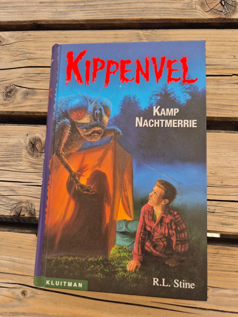 Kippenvel: Kamp Nachtmerrie - R.L. Stine (Jeugdboek), Boeken, Kinderboeken | Jeugd | 13 jaar en ouder, Ophalen of Verzenden, Gelezen