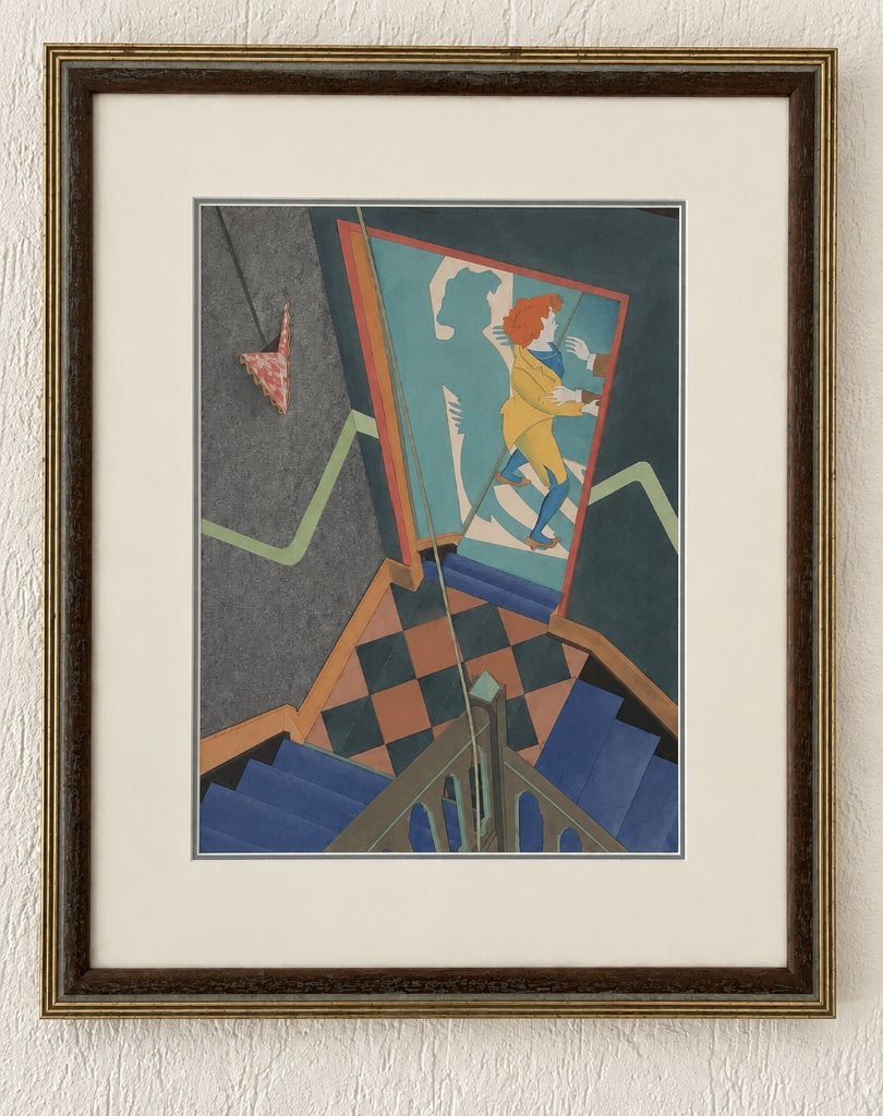Twee originele collages Bert Griepink – gesigneerd, Ophalen, Papier/karton, Collage, Overig onderwerp