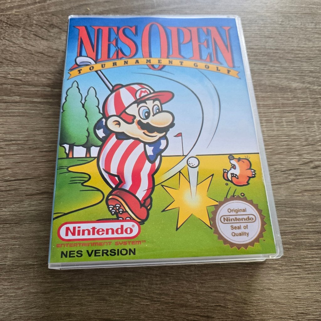 NES Open Tournament Golf NES Game Case, Verzenden, 1 speler, Zo goed als nieuw, Vanaf 3 jaar