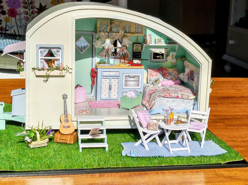 Miniatuur huisjes caravan, Ophalen, Nieuw, 1:50 tot 1:144