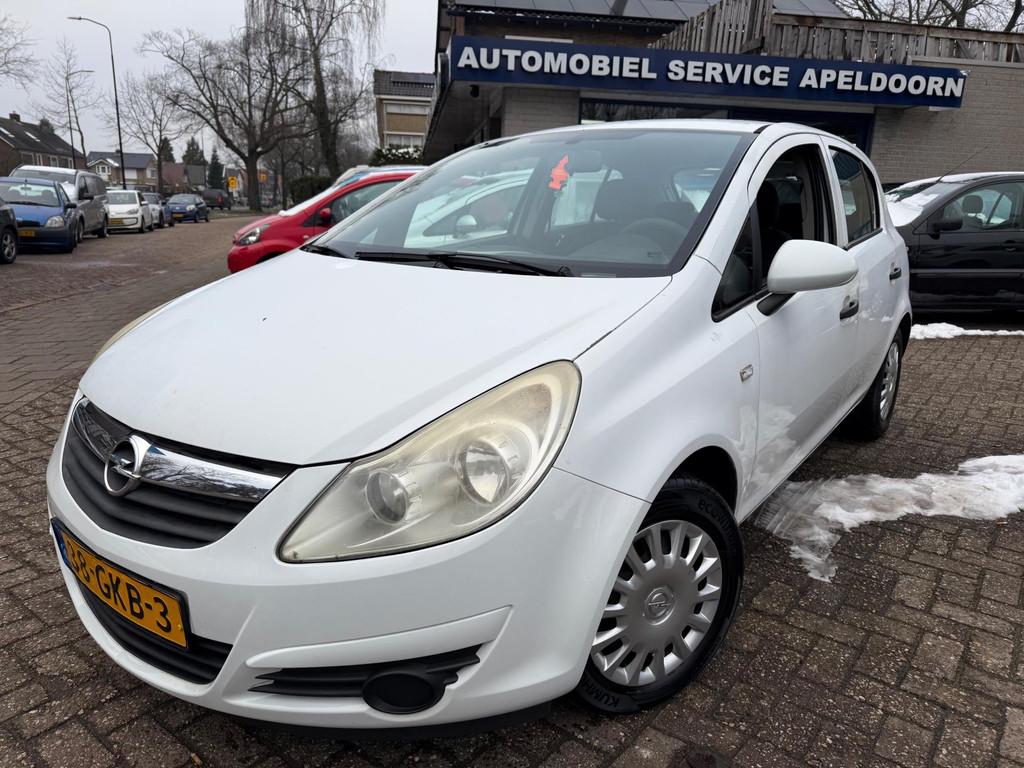 Opel Corsa 1.0-12V Essentia *APK*5DRS*STUURBEKR.*KOOPJE*, Auto's, Opel, Bedrijf, Te koop, Corsa, ABS, Airbags, Centrale vergrendeling