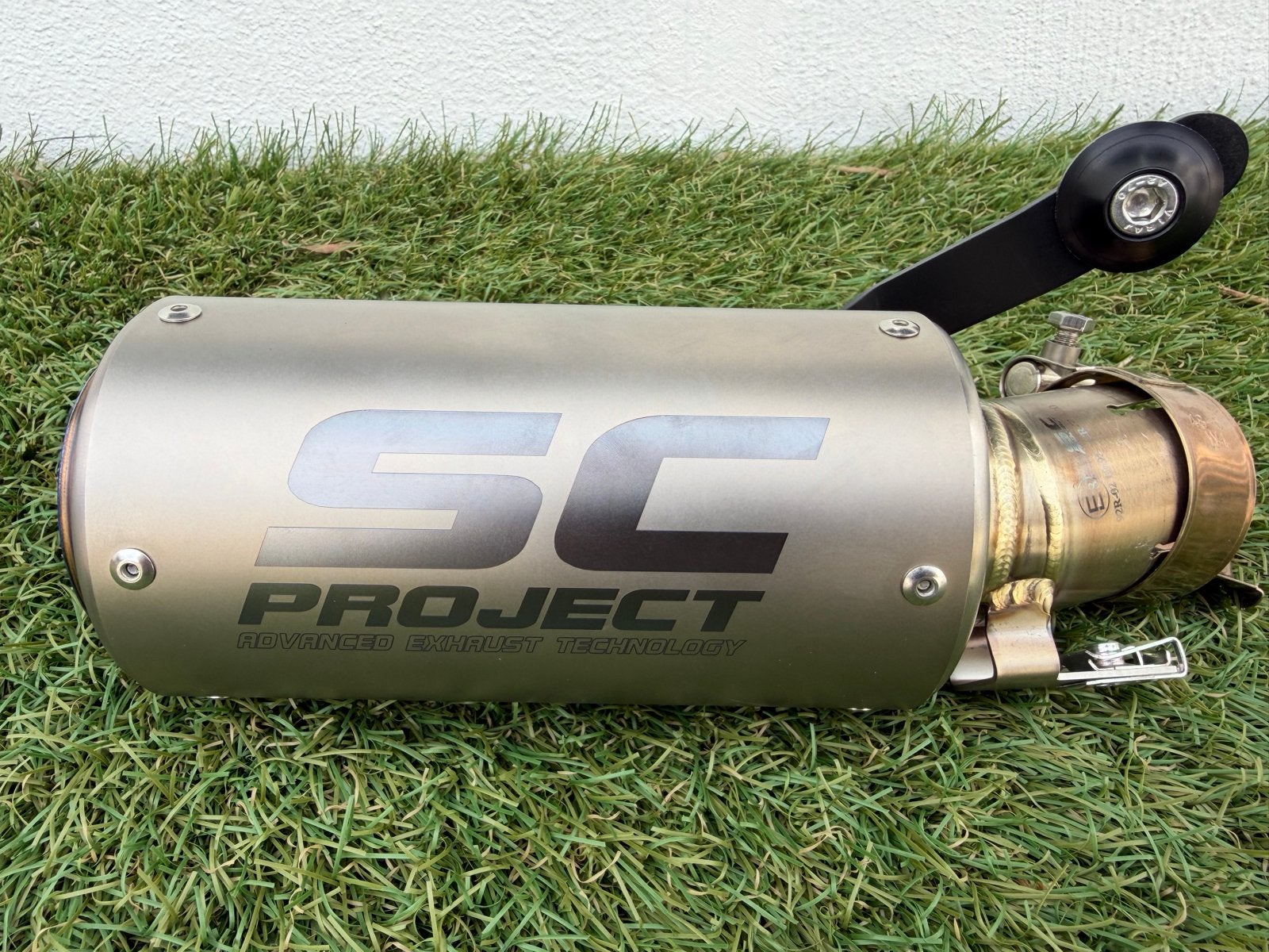 SC PROJECT CR-T (TITANIUM) Slip-On Uitlaatdemper