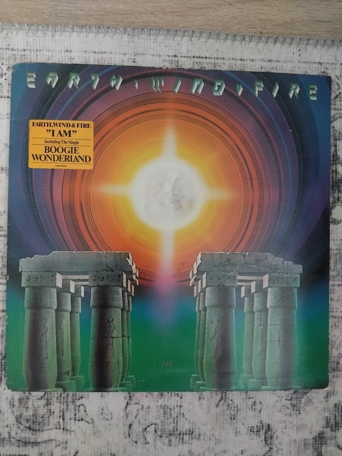 Earth, Wind & Fire - I Am (LP) met 'Boogie Wonderland', LP, Gebruikt, Ophalen of Verzenden, Funk