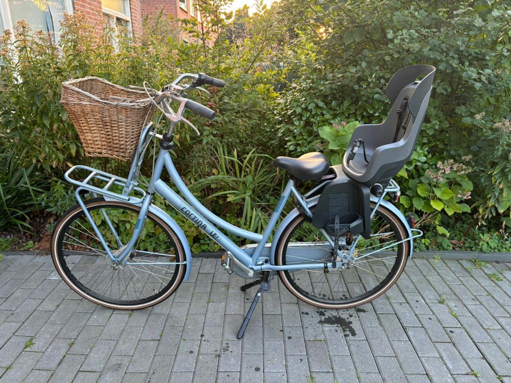 Cortina fiets, Fietsen en Brommers, Fietsen | Dames | Moederfietsen, Versnellingen, Zo goed als nieuw, 0 zitjes, Ophalen