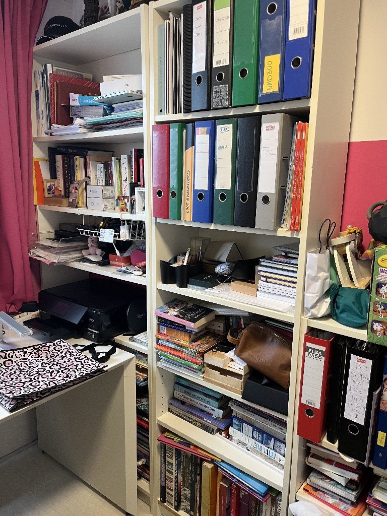 3 x witte Ikea boekenkasten, Ophalen, Met plank(en), Gebruikt, 200 cm of meer