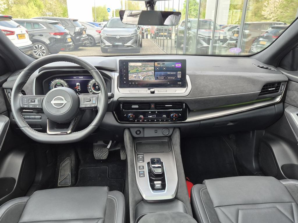 Nissan Qashqai 1.5 e-Power N-Design | Cold Pack | Panoramada, 1497 cc, Gebruikt, 190 pk, Wit