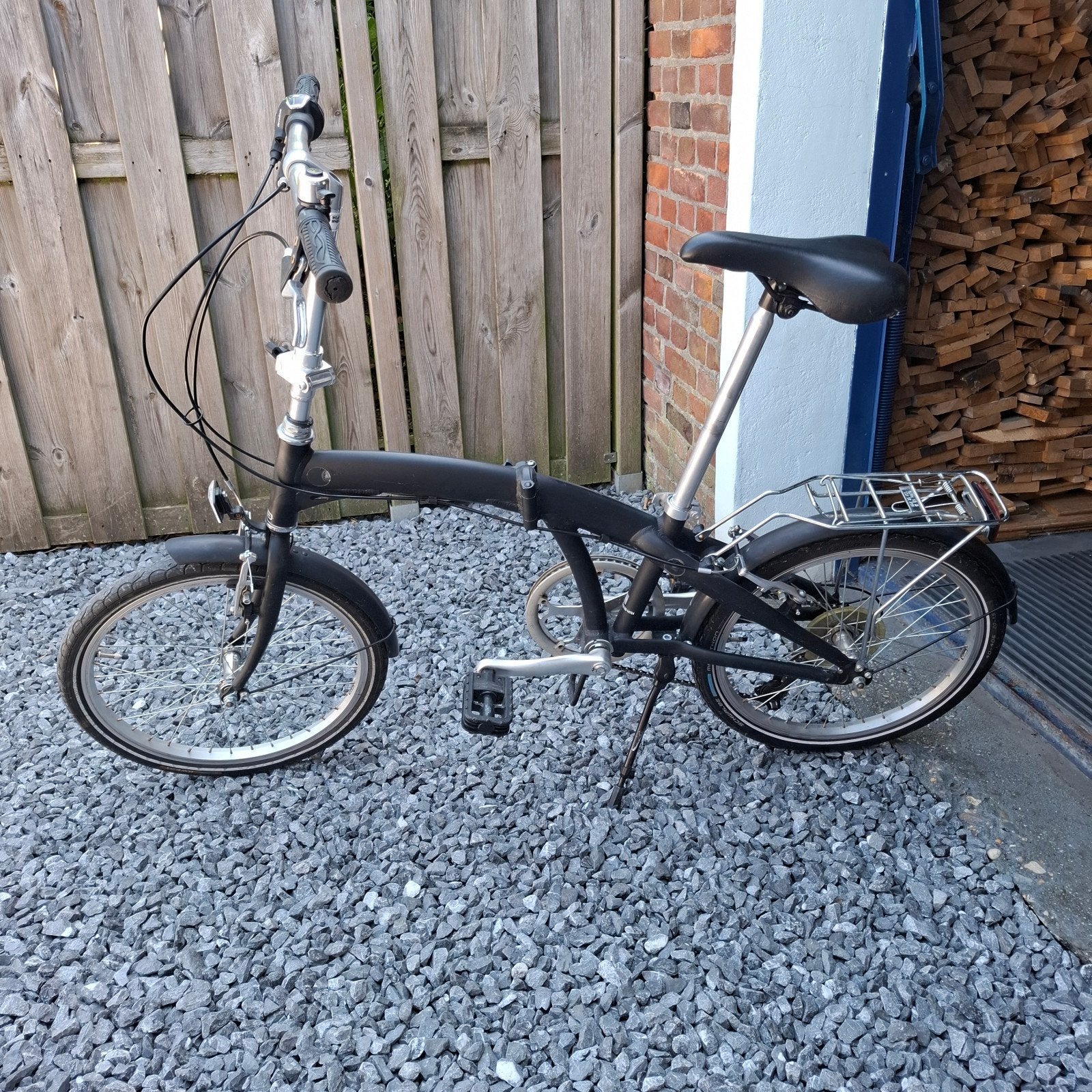 Vouwfiets met versnellingen in nette staat, Fietsen en Brommers, Fietsen | Vouwfietsen, Ophalen, Gebruikt, 20 inch of meer, Versnellingen