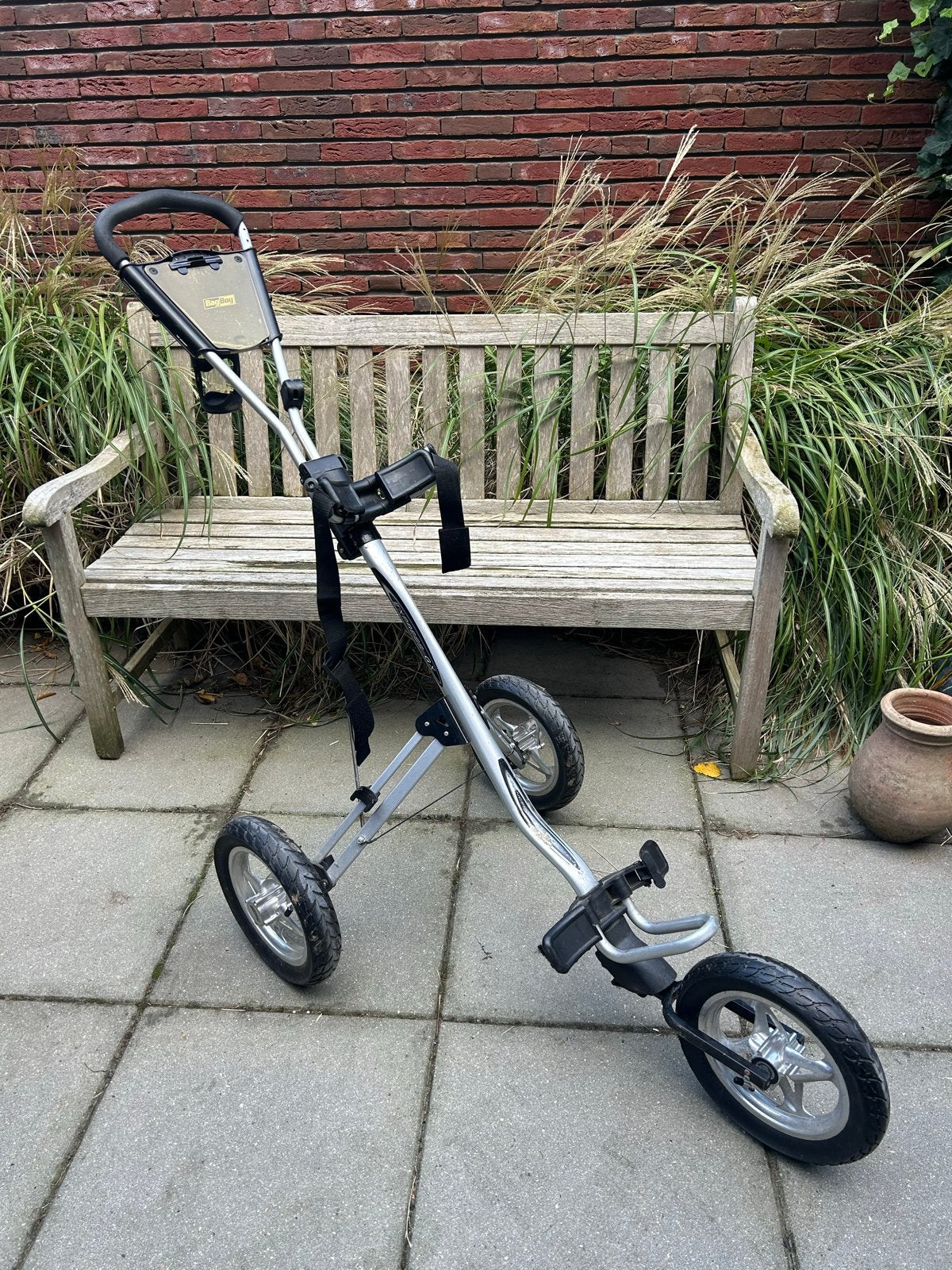 BagBoy golftrolley 3 wielen, Ophalen of Verzenden, Gebruikt, Golfkar, Overige merken