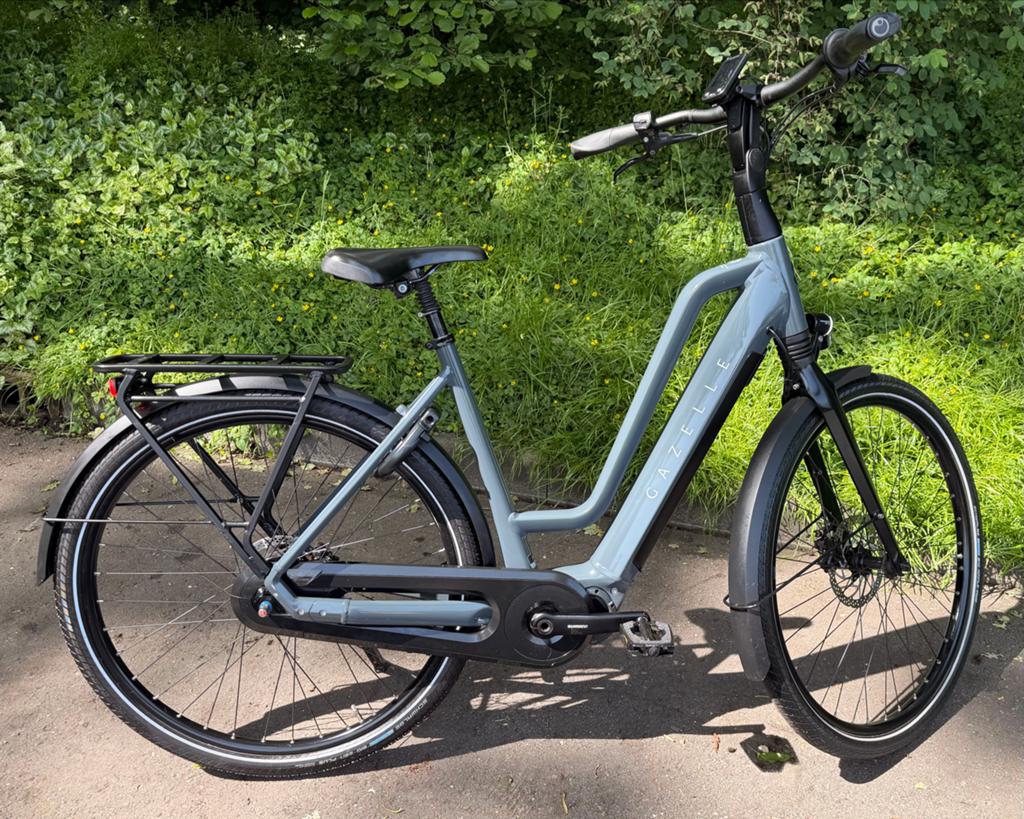Gazelle Chamonix C7 - Comfortabele Eletrische Fiets Z.G.A.N., Fietsen en Brommers, Fietsen | Dames | Damesfietsen, Zo goed als nieuw