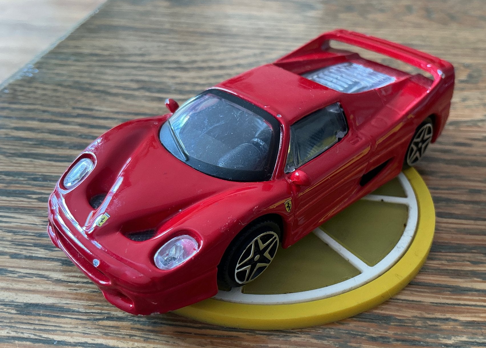 Burago Auto. Ferrari F50 Sportwagen, Ophalen, Zo goed als nieuw, Auto