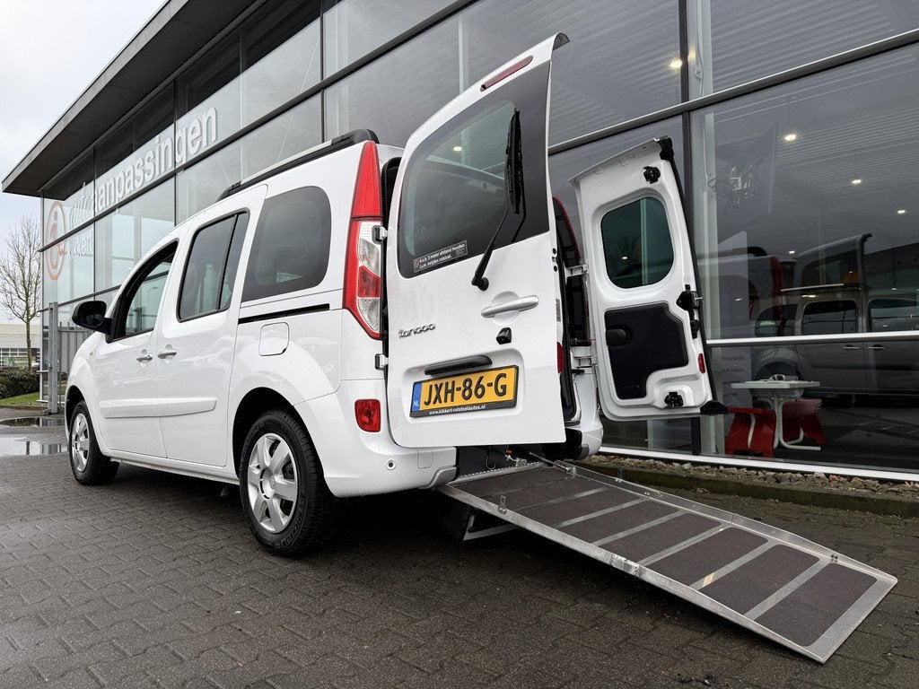 Renault Kangoo Family Automaat 3+1 Rolstoelauto 1.2 TCe (Zee, Auto's, Renault, Stof, Gebruikt, Wit, Bedrijf
