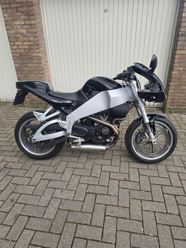 Buell XB9R Firebolt, Motoren, 2 cilinders, Sportuitlaat, Motorrijbewijs A, Gebruikt