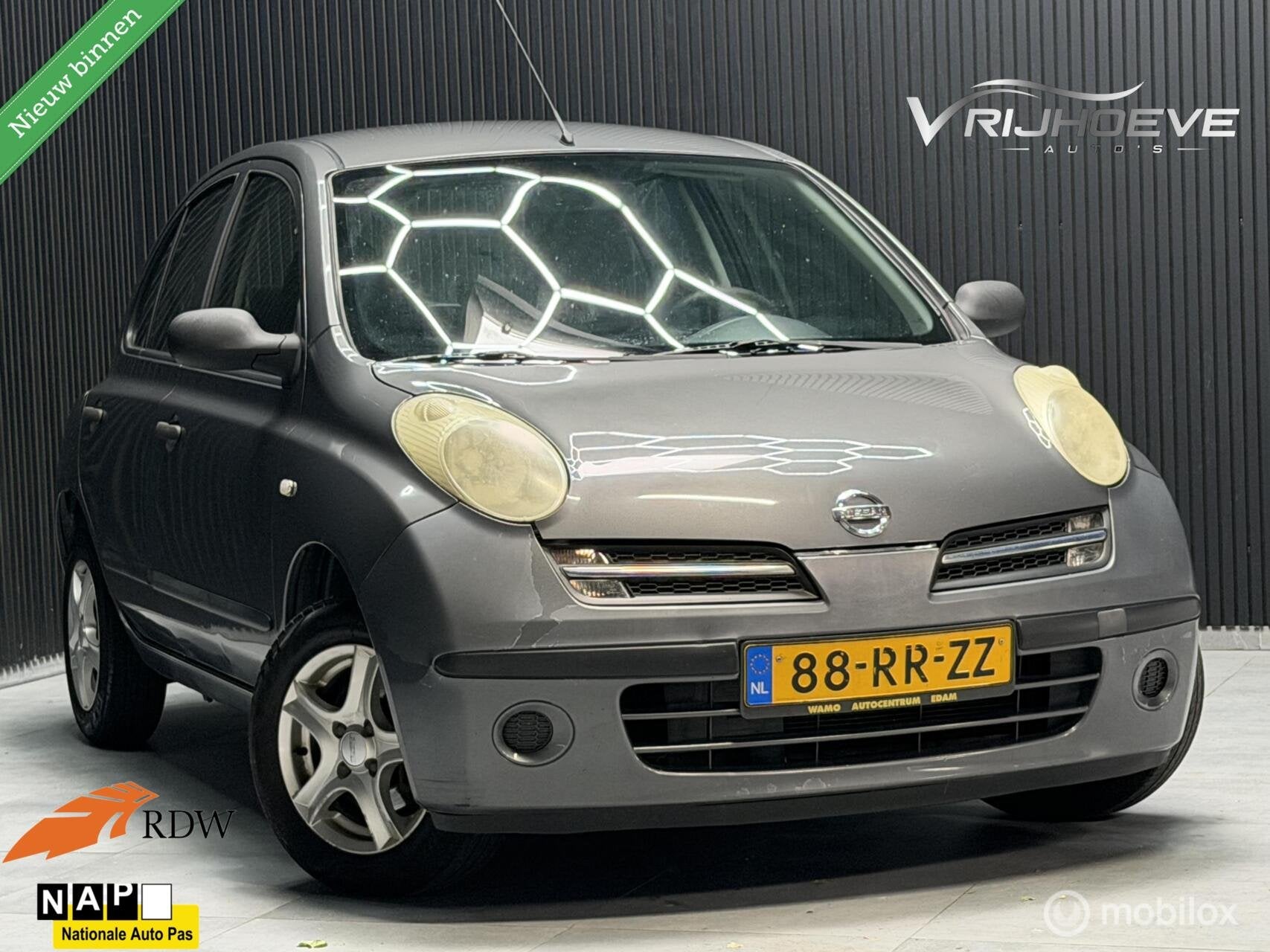 Nissan Micra 1.2 Otazu|NAP|APK|ELEKRAMEN|STUURBEKR, Voorwielaandrijving, 4 cilinders, Origineel Nederlands, Handgeschakeld