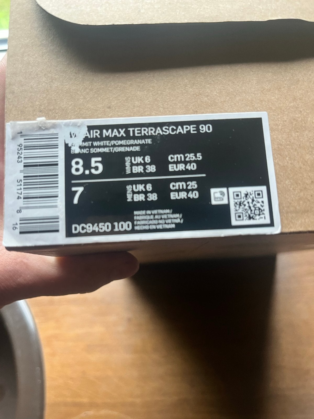 Nike Air Max Terrascape 90 - Zwart/Wit, Kleding | Dames, Schoenen, Zwart, Nieuw, Ophalen of Verzenden, Sneakers of Gympen