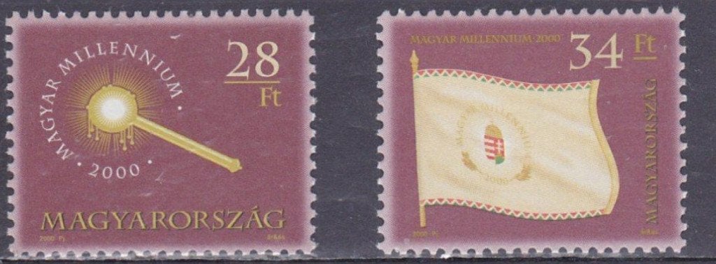 15-08 Hongarije MI 4579/80 I postfris, Verzenden, Postfris