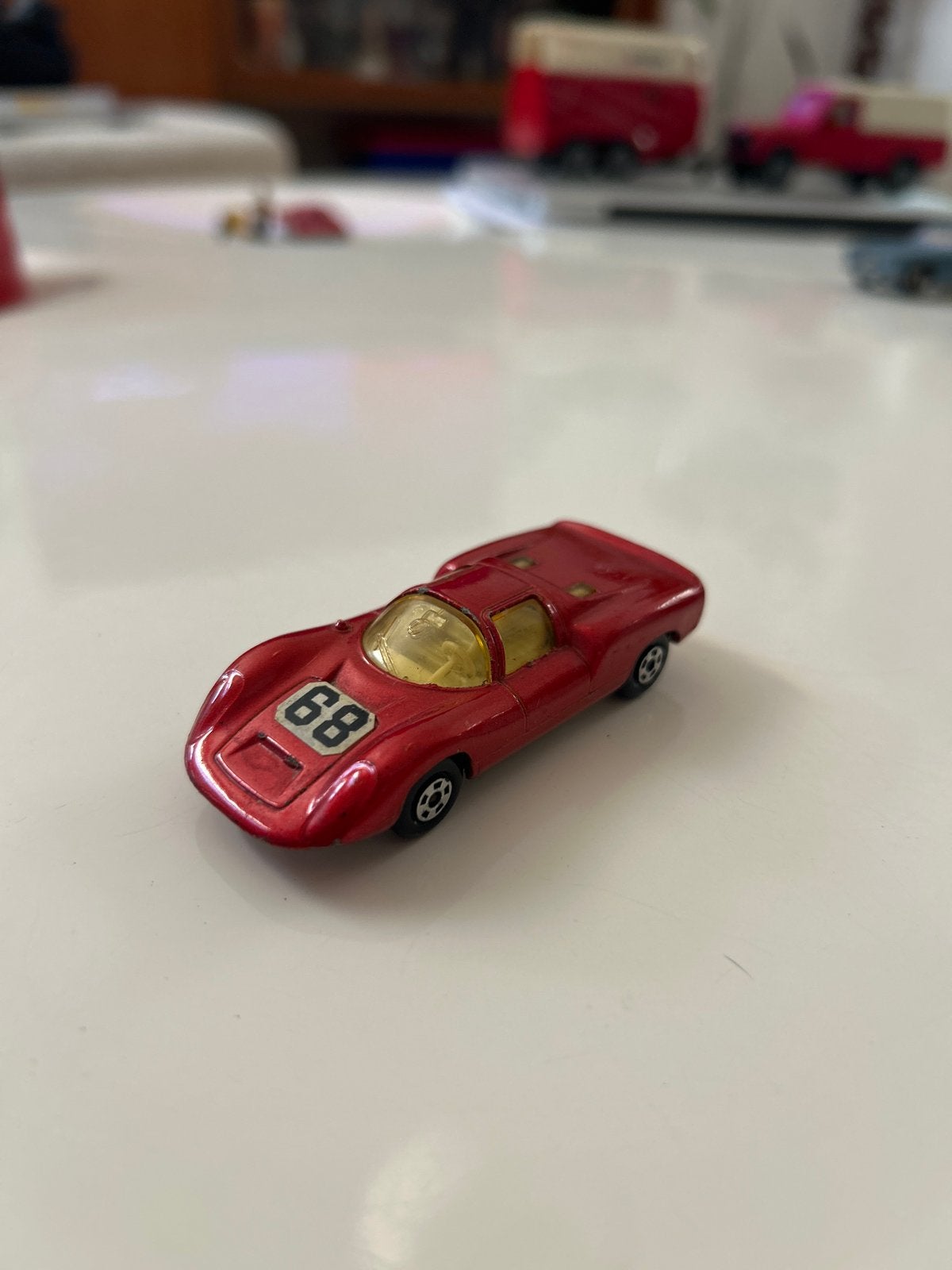Matchbox Superfast Series No. 68 Porsche 910, Ophalen of Verzenden, Gebruikt, Auto