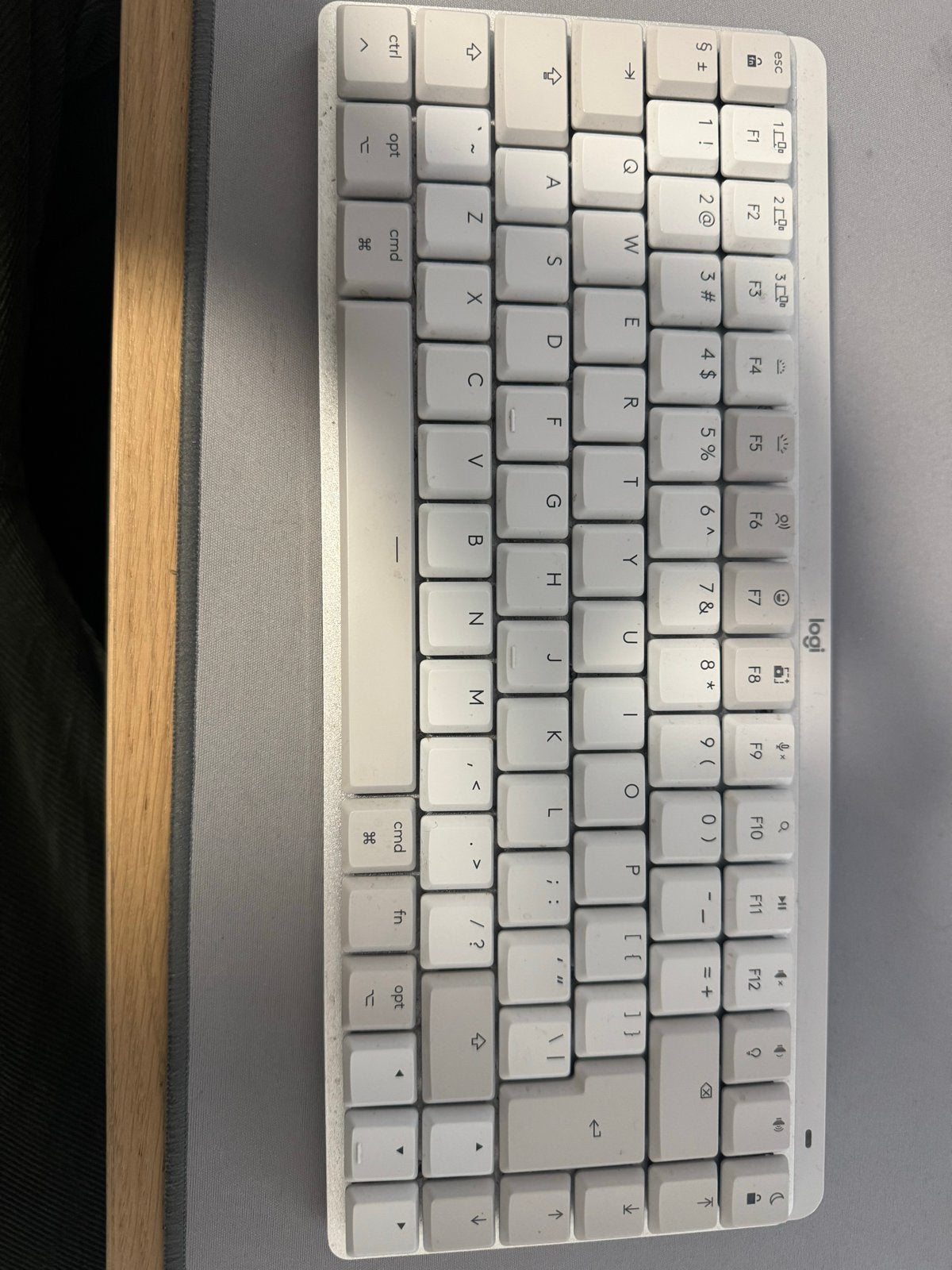 Logitech draadloos LOGITECH MX Mechanical Mini, Ophalen, Qwerty, Zo goed als nieuw, Draadloos