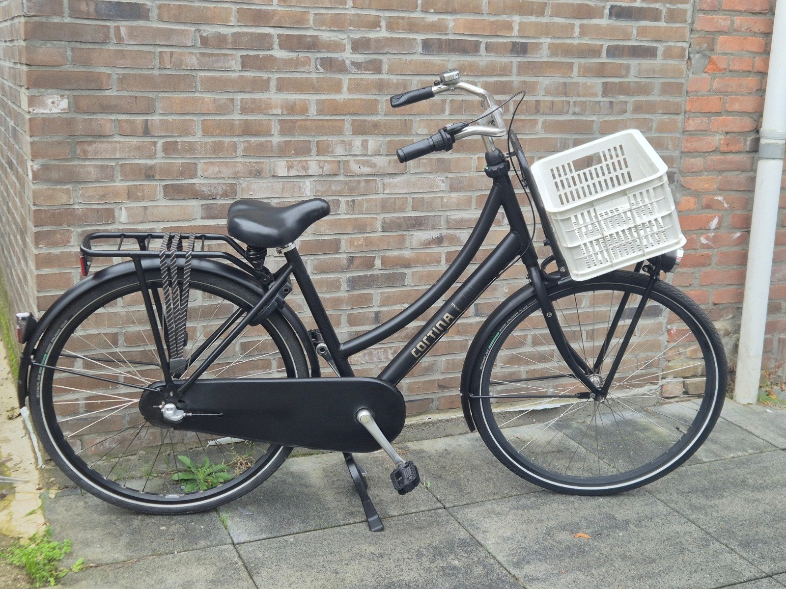 Cortina U4 Transport Meisjesfiets N3 28 inch 50 frame, Terugtraprem, Versnellingen, Zo goed als nieuw, Ophalen