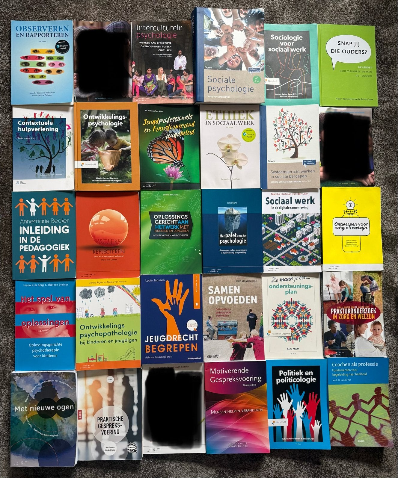 Complete set HBO Pedagogiek studieboeken (27 boeken), Ophalen of Verzenden, Beta, Zo goed als nieuw, HBO