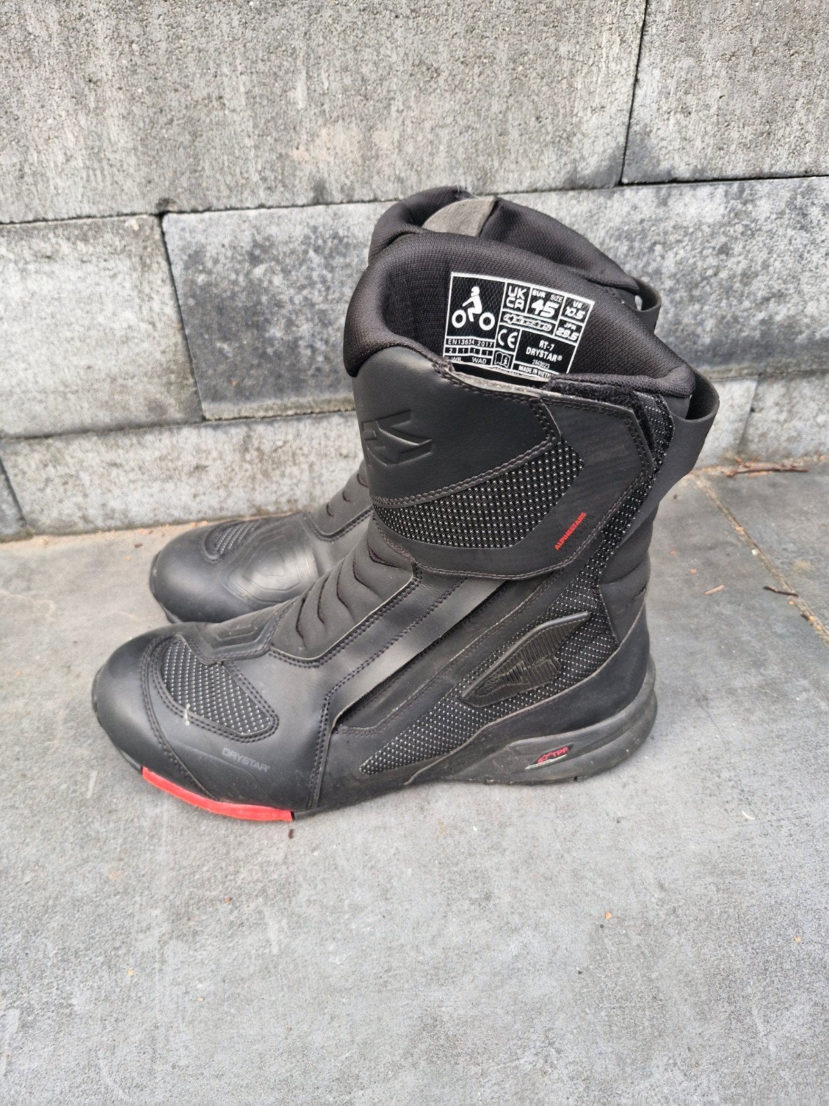 Alpinestars RT-7 Drystar Motorlaarzen Maat 45, Heren, Ophalen of Verzenden, Alpinestars, Laarzen