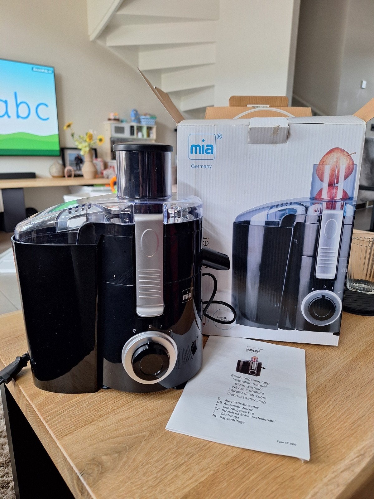 Mia Germany sapcentrifuge 250W - Nieuw in doos, Ophalen