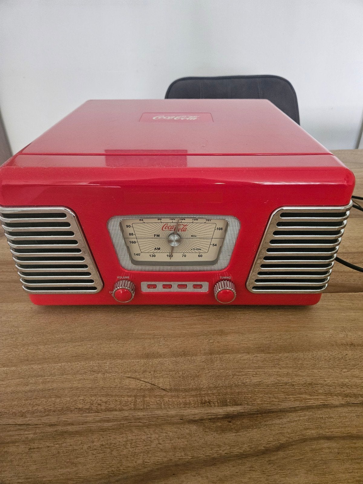 Coca-Cola platen speler, Ophalen