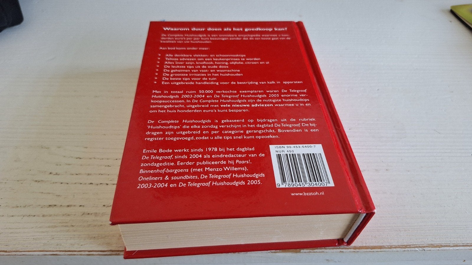 De Complete Huishoudgids - Emile Bode, Boeken, Ophalen of Verzenden, Gelezen, Overige onderwerpen, Emile Bode