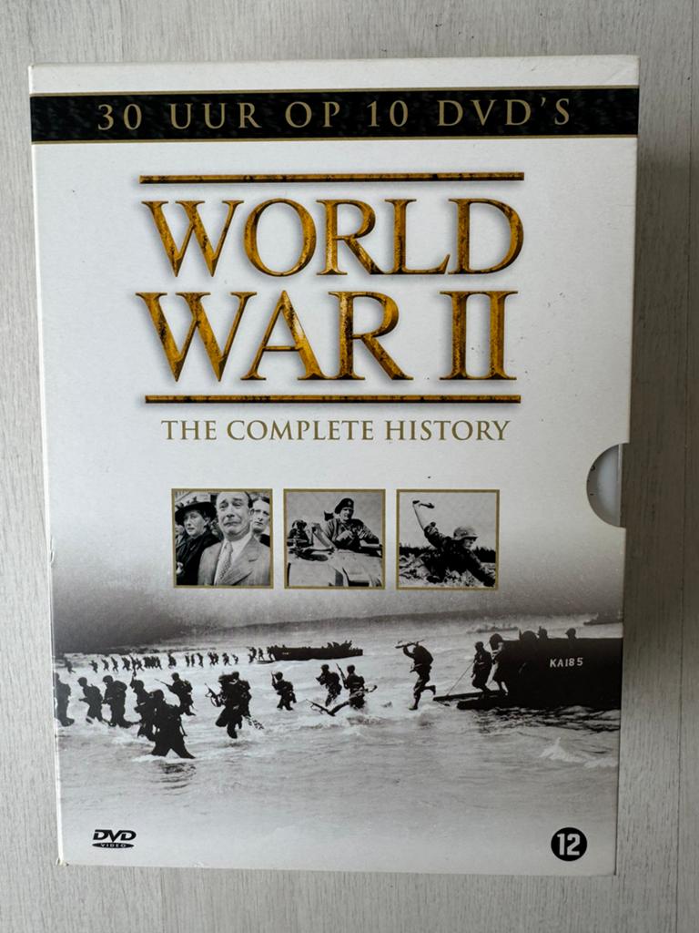 World War 2  top Box met 🔴 5 DVDs, Ophalen of Verzenden, Zo goed als nieuw, Science Fiction, Boxset