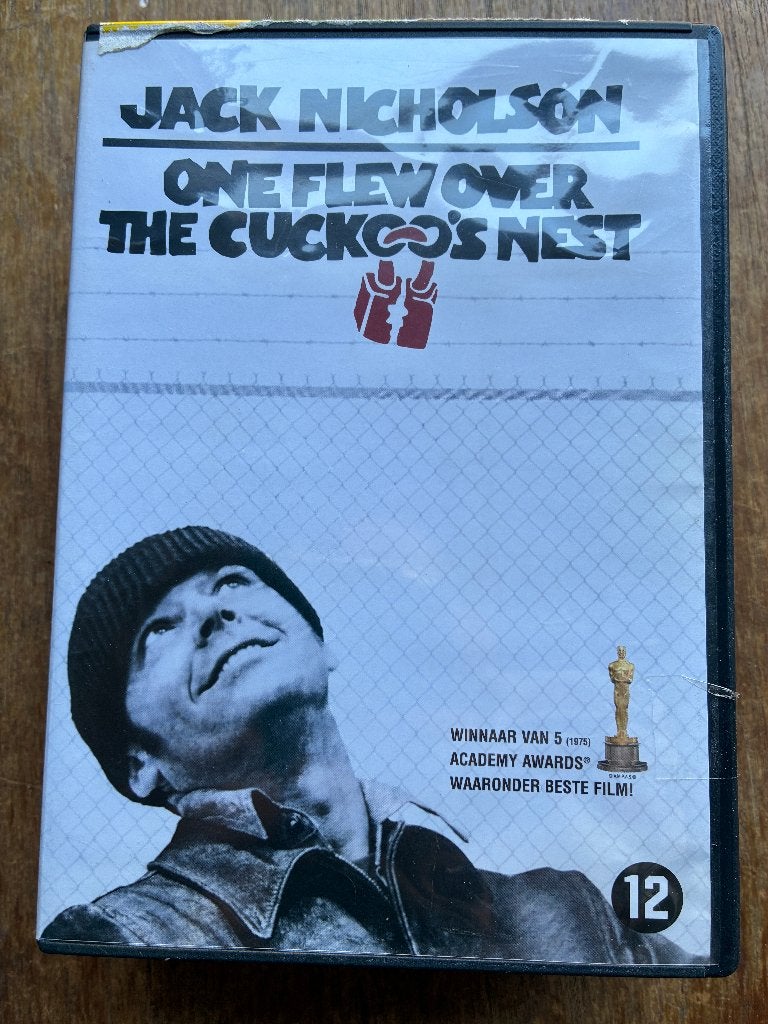 One flew over the Cuckoo's Nest DVD, 1960 tot 1980, Engels, Nederlands, Ophalen of Verzenden