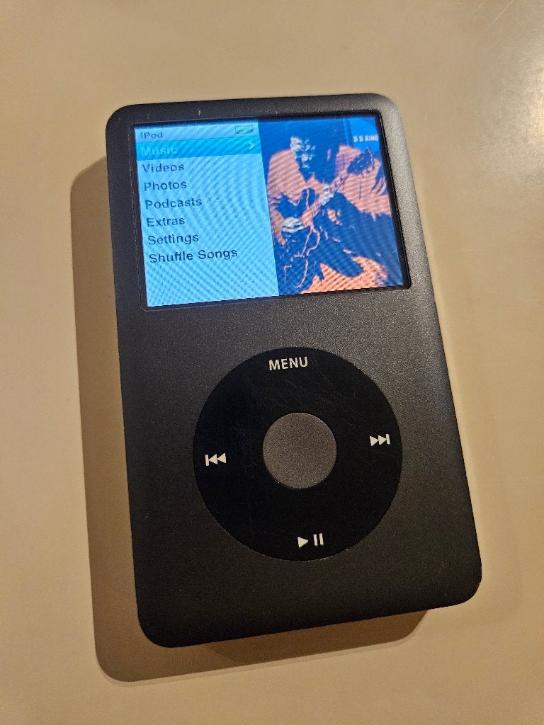iPod Classic Nieuwe Accu (120 GB gen. 6.5), Audio, Tv en Foto, Ophalen of Verzenden, Refurbished, Classic, 40 GB en meer