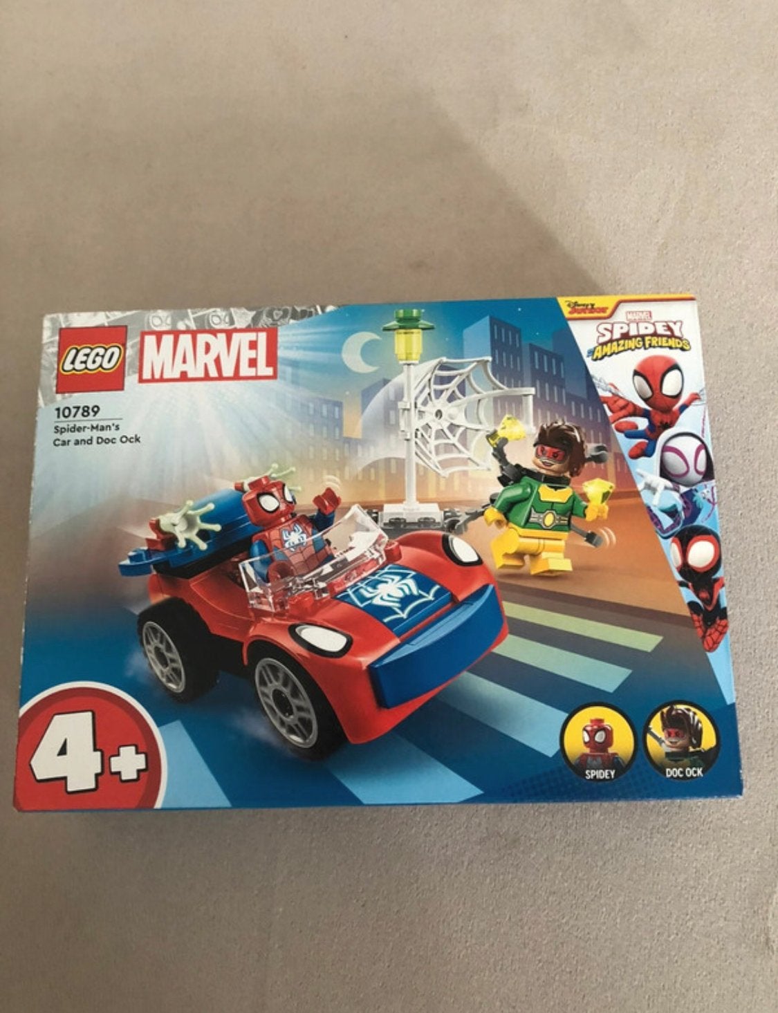Nieuw Lego Marvel Spider-Man Auto en Doc Ock (10789), Ophalen of Verzenden, Nieuw, Overige merken