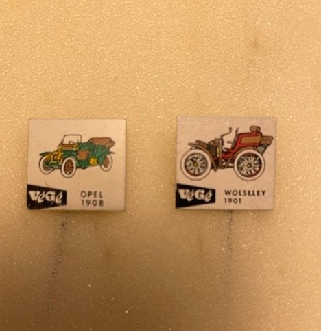 Opel en Wolseley Oldtimers speldjes serie, Ophalen of Verzenden, Zo goed als nieuw, Overige onderwerpen
