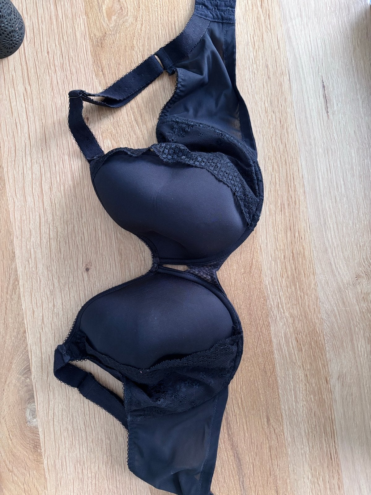 Elomi BH maat 80j Zwart, Verzenden, Zwart, BH