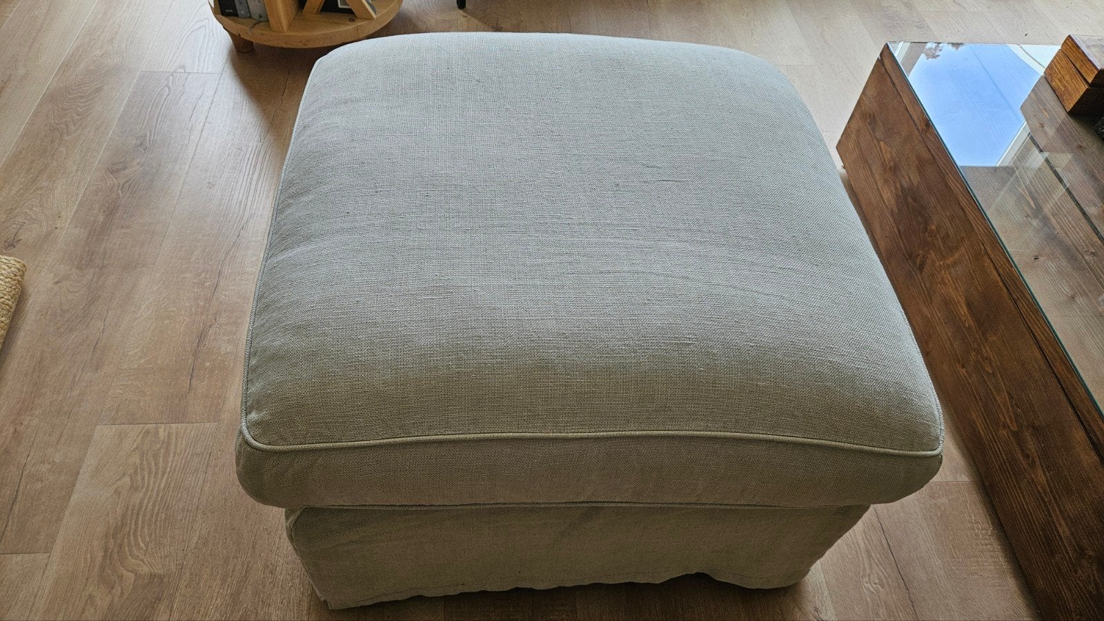 Linteloo Hocker 80x80, Ophalen, Vierkant, 75 tot 100 cm, Zo goed als nieuw