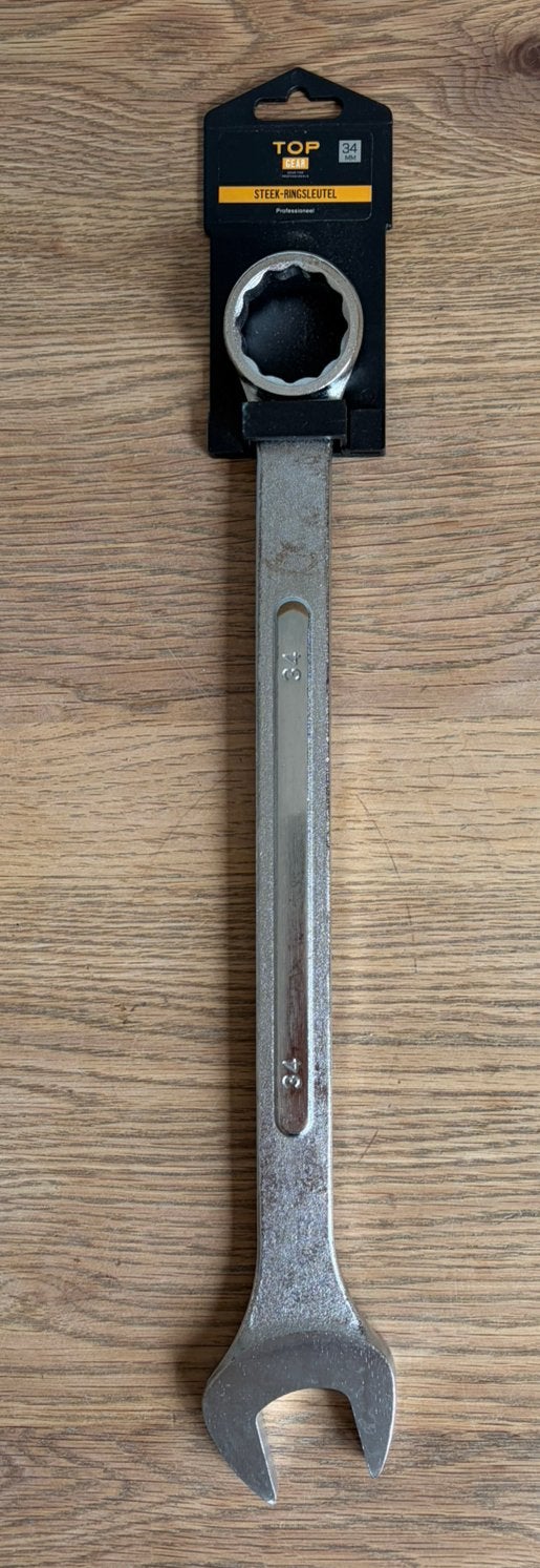 Top steek/ring sleutel 34 mm, Auto diversen, Autogereedschap, Ophalen, Zo goed als nieuw
