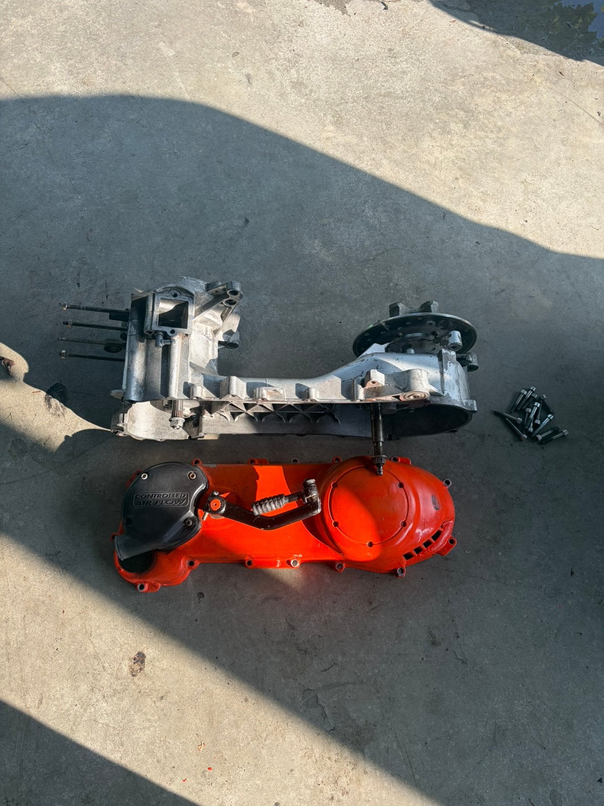 Gilera runner DD DG 50 carters, Ophalen
