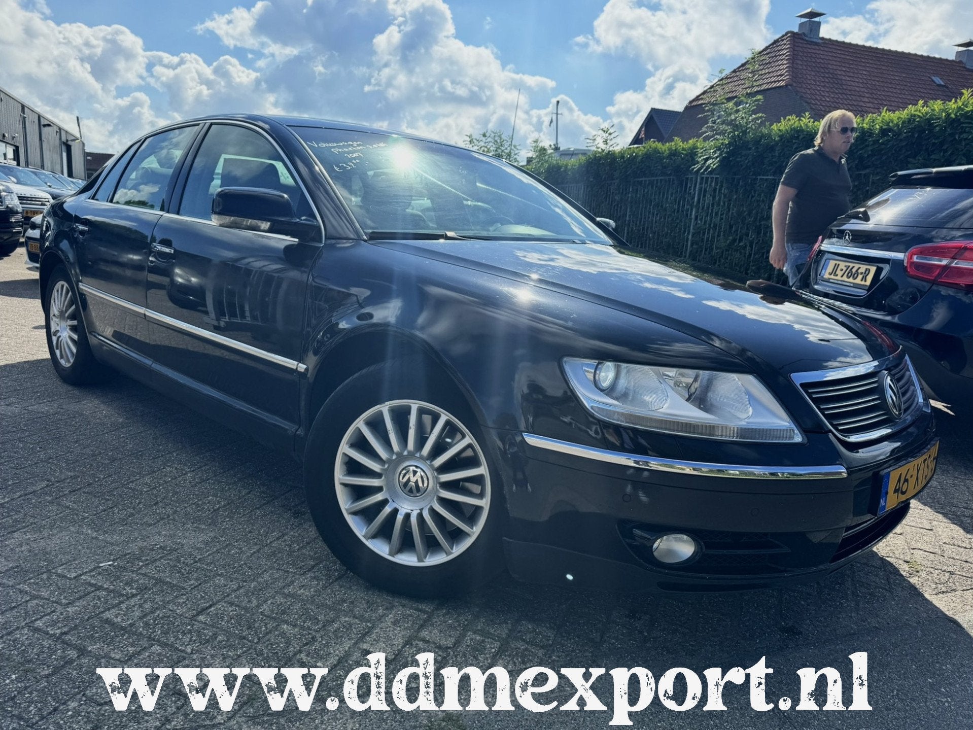 Volkswagen Phaeton 3.0TDI 225pk Navi/Xenon/Leer/Pdc/Disc cha, Automaat, Gebruikt, 2000 kg, 255 €/maand