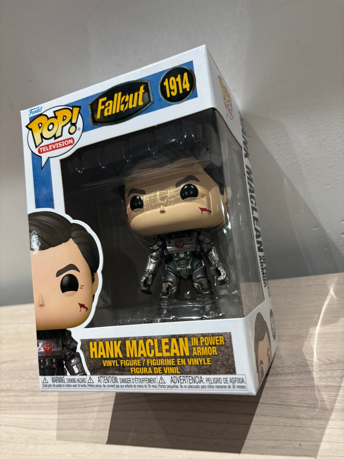 Funko Pop Fallout #1914 – Hank MacLean in Power Armor, Funko Europe, Ophalen of Verzenden, Zo goed als nieuw, 4th floor, 1 Queen Caroline St, London W6 9YN, Verenigd Koninkrijk