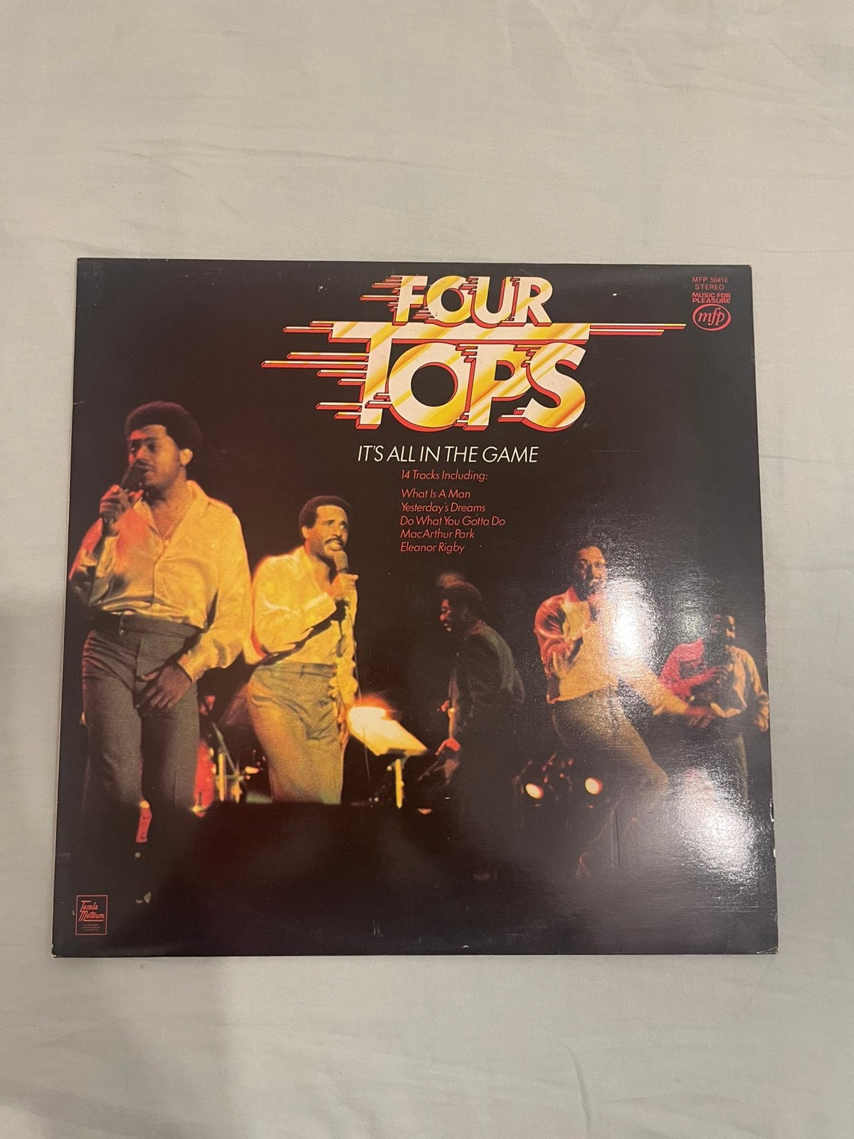 Four Tops it’s al in the game LP, Ophalen of Verzenden, Zo goed als nieuw, 12 inch
