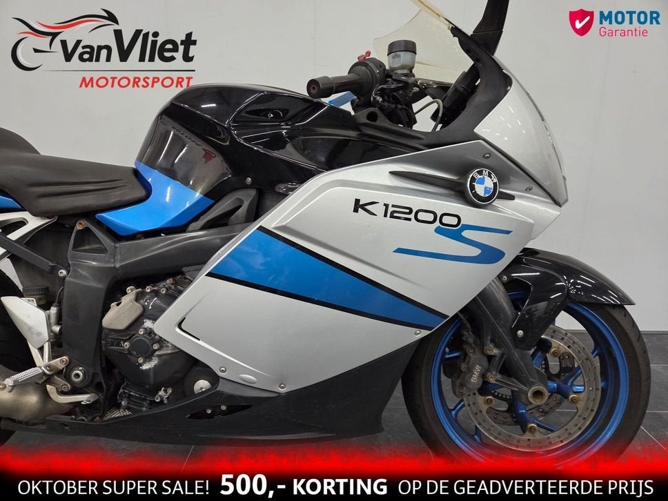 Inruilkoopje.! Bmw K1200S bj 2008 Zie Foto's.! K 1200 S, Motoren, 4 cilinders, Motorrijbewijs A, Bedrijf, Onbekend
