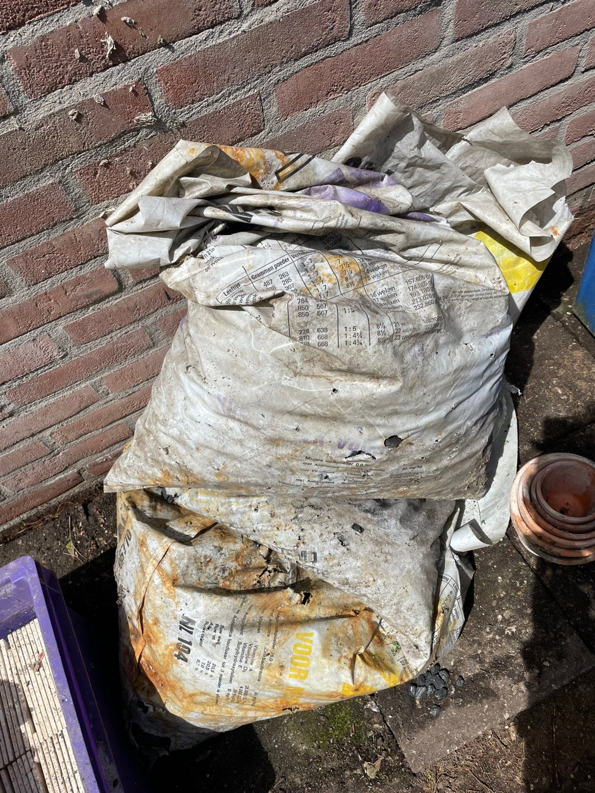 Gratis kolen (voor bijv barbeque), Ophalen