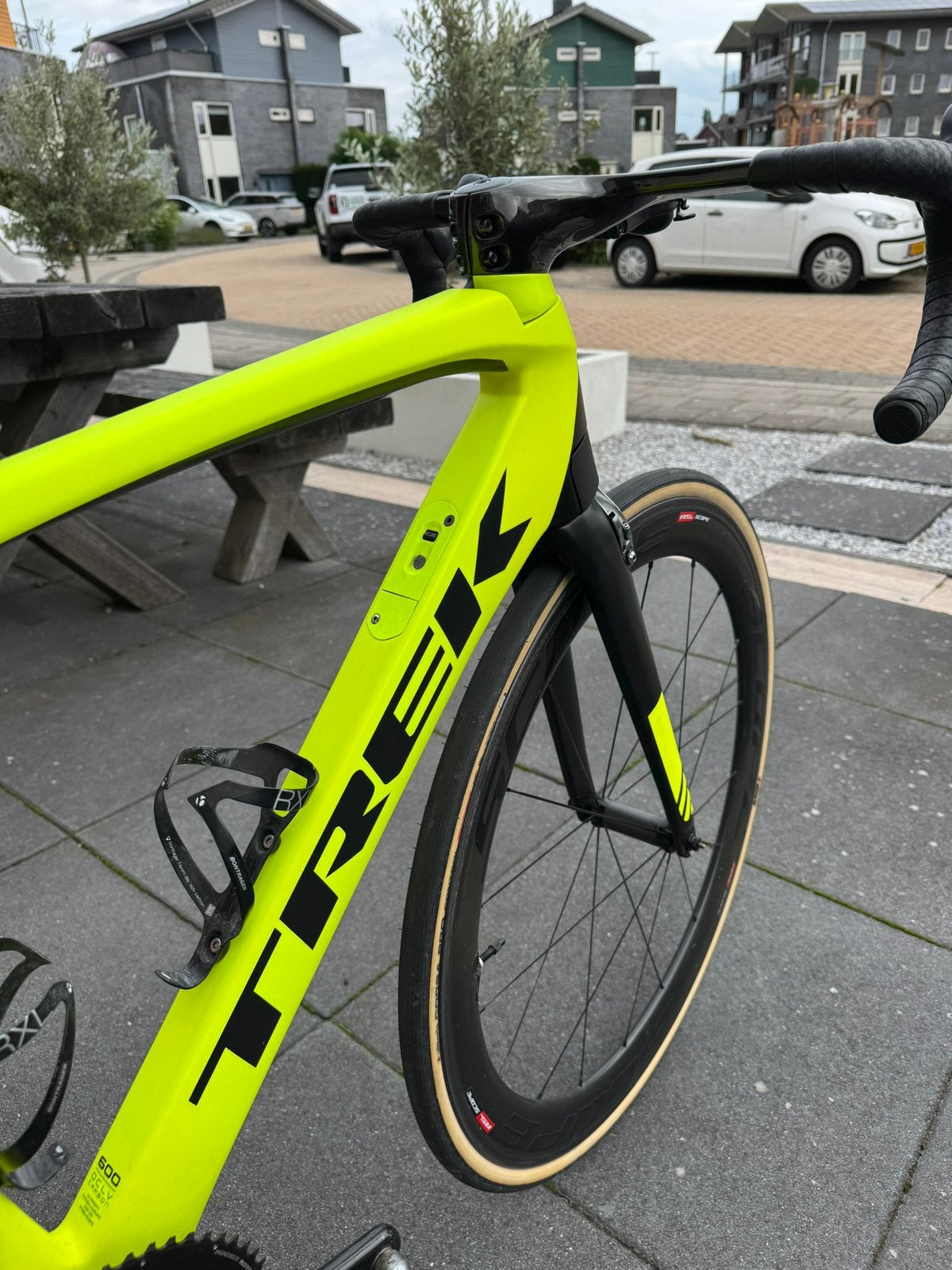 Trek Madone project one Sram Red, powermeter, Carbon, Zo goed als nieuw, Meer dan 20 versnellingen, 53 tot 57 cm