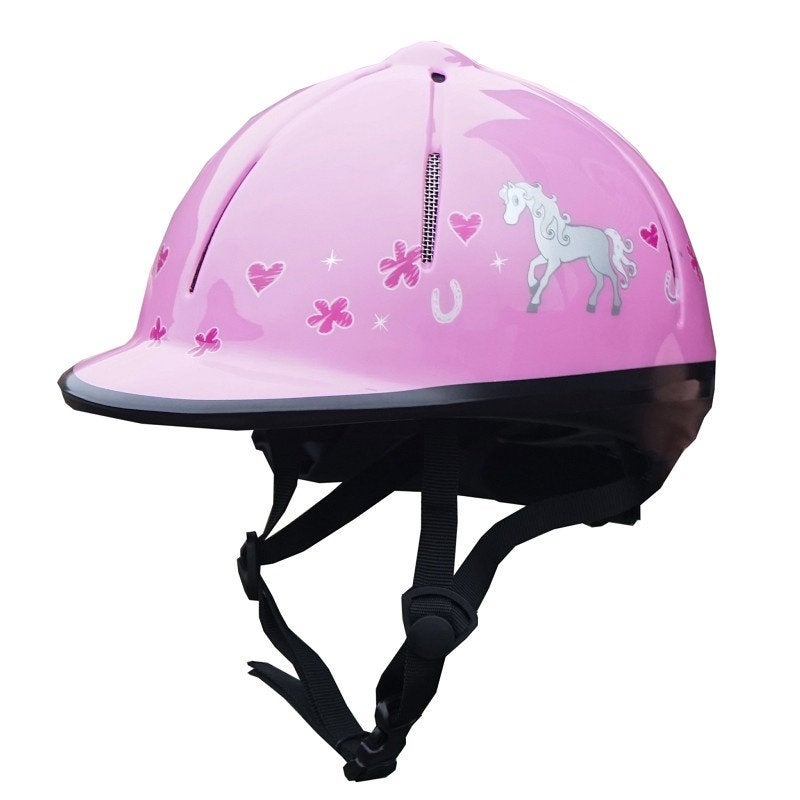 Roze Red Horse Rider cap maat S/M (53-57), Nieuw, Ophalen of Verzenden, Info@horka.com, Horka International B.V.