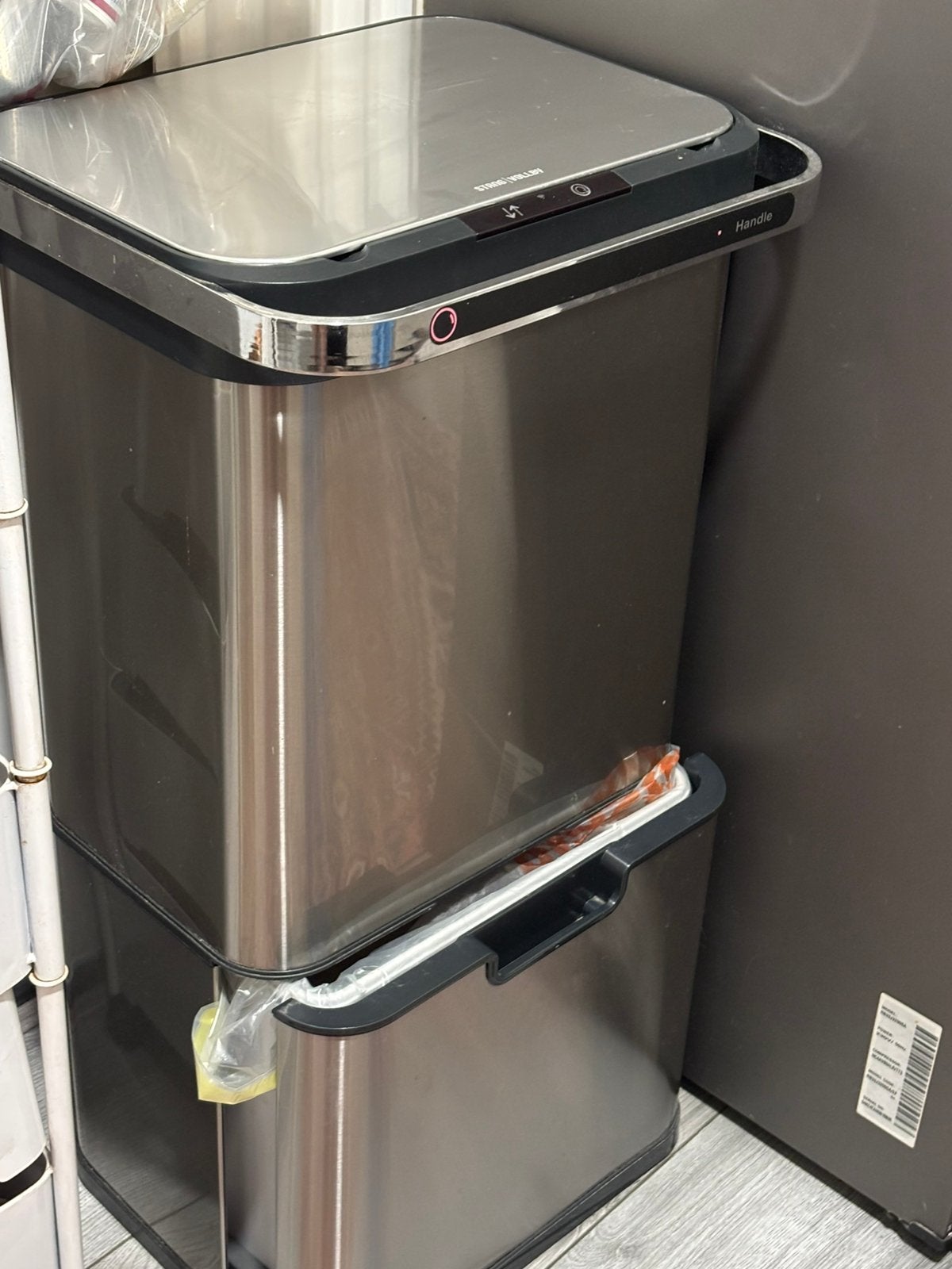 Afvalscheidingssysteem prullenbak van Joseph Totem 60L, 40 liter of meer, Ophalen, Zo goed als nieuw, Kunststof