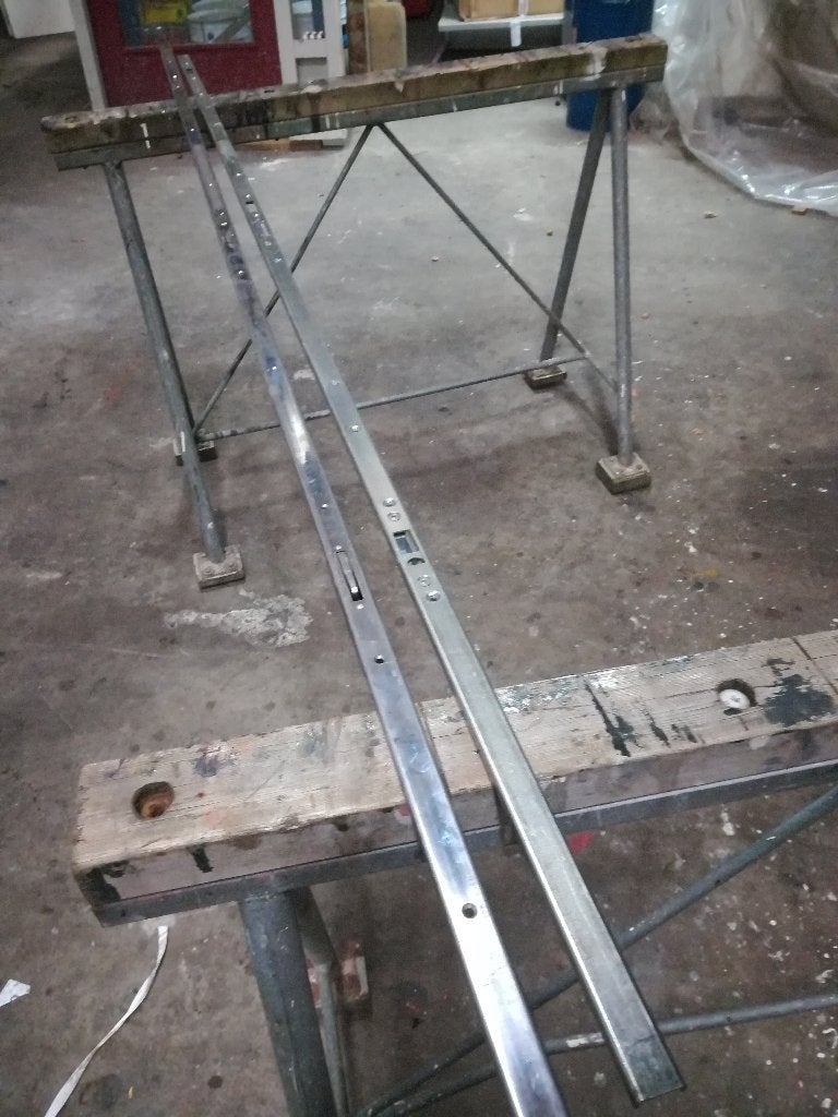 37 deurnaald set inbouw, Ophalen, 200 cm of meer, Hout, 200 cm of meer