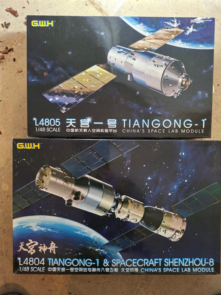 G.W.H. Tiangong-1 & Shenzhou-8 Ruimtestation Modelbouwset, Verzenden, Nieuw, Overige merken