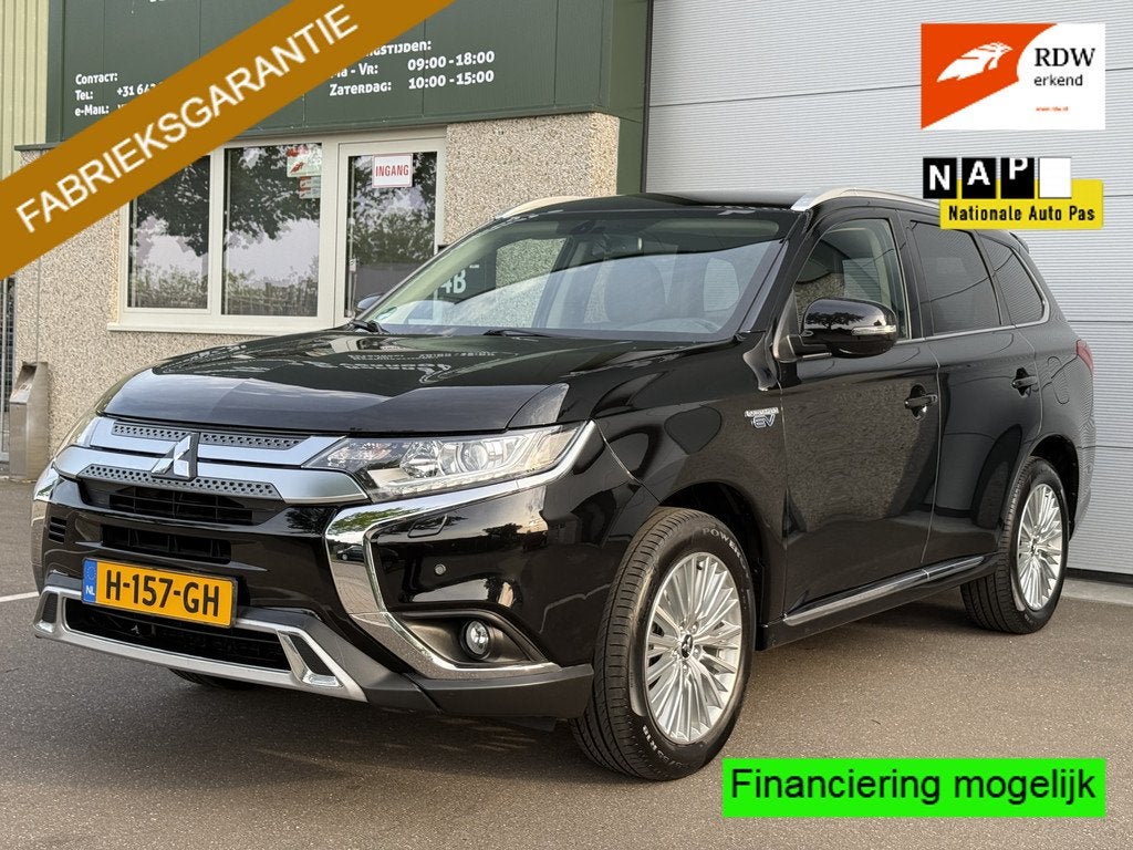 Mitsubishi Outlander 2.4 PHEV Pure Nap Carplay Keyless Camer, Auto's, Mitsubishi, Automaat, 4 cilinders, Bedrijf, Hybride Elektrisch/Benzine