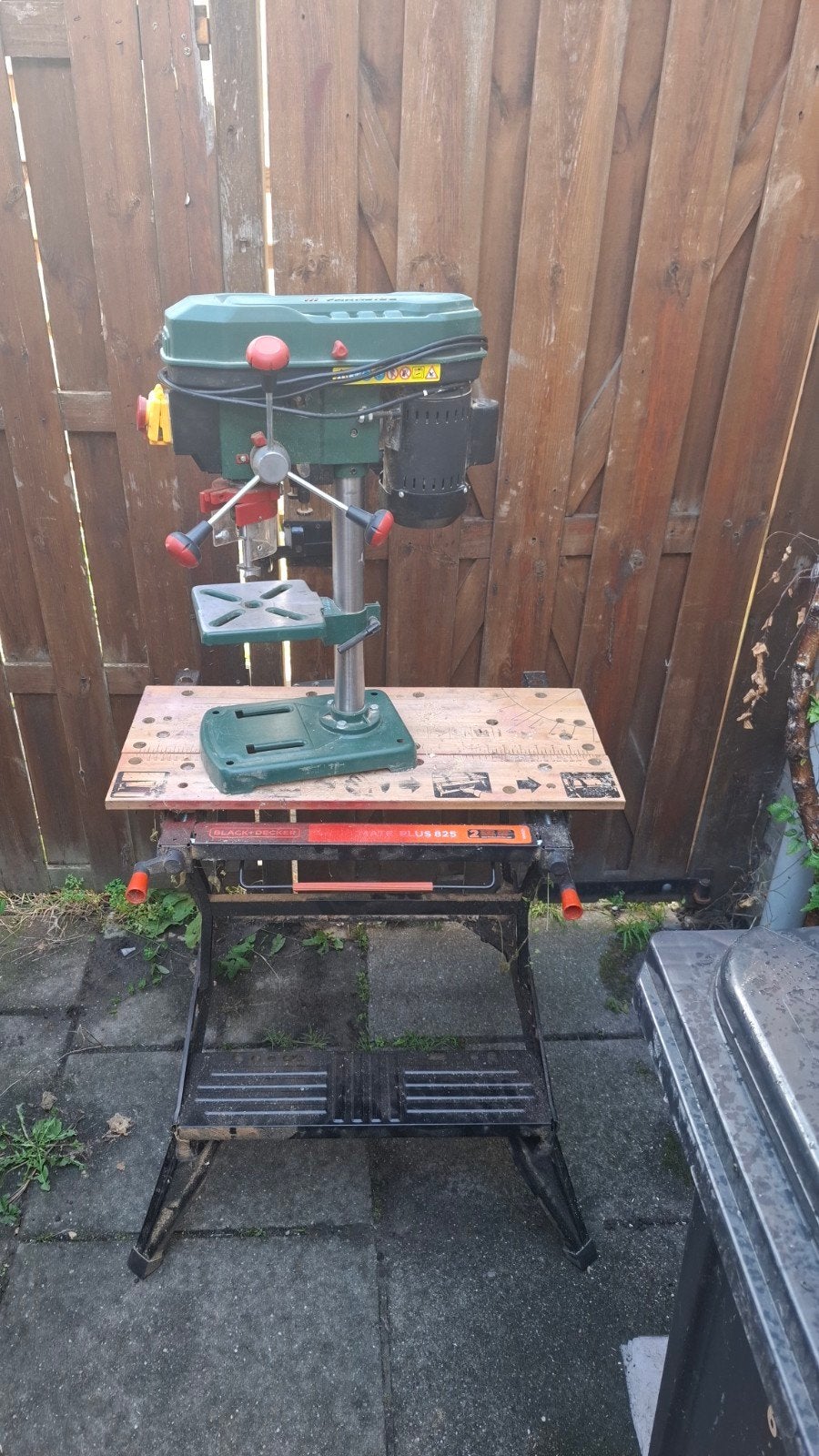 Kolomboormachine - Perfect voor precisiewerk, Doe-het-zelf en Verbouw, Gereedschap | Boormachines, Gebruikt, Variabele snelheid