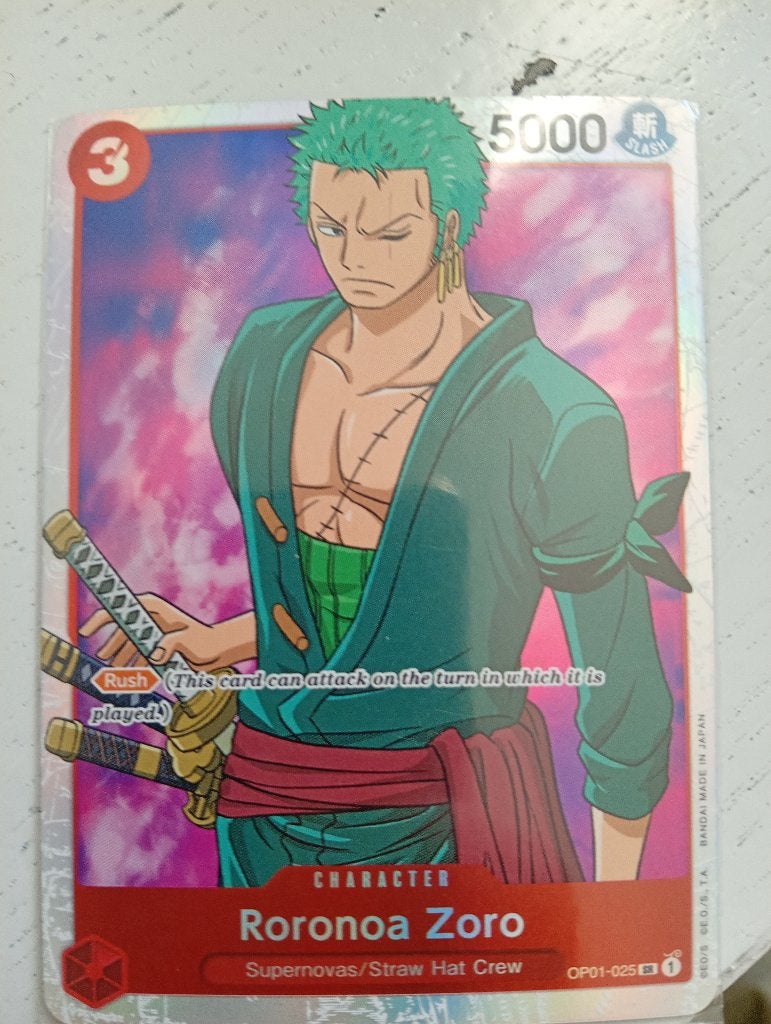 Card one piece, Ophalen of Verzenden, Nieuw, Overige typen